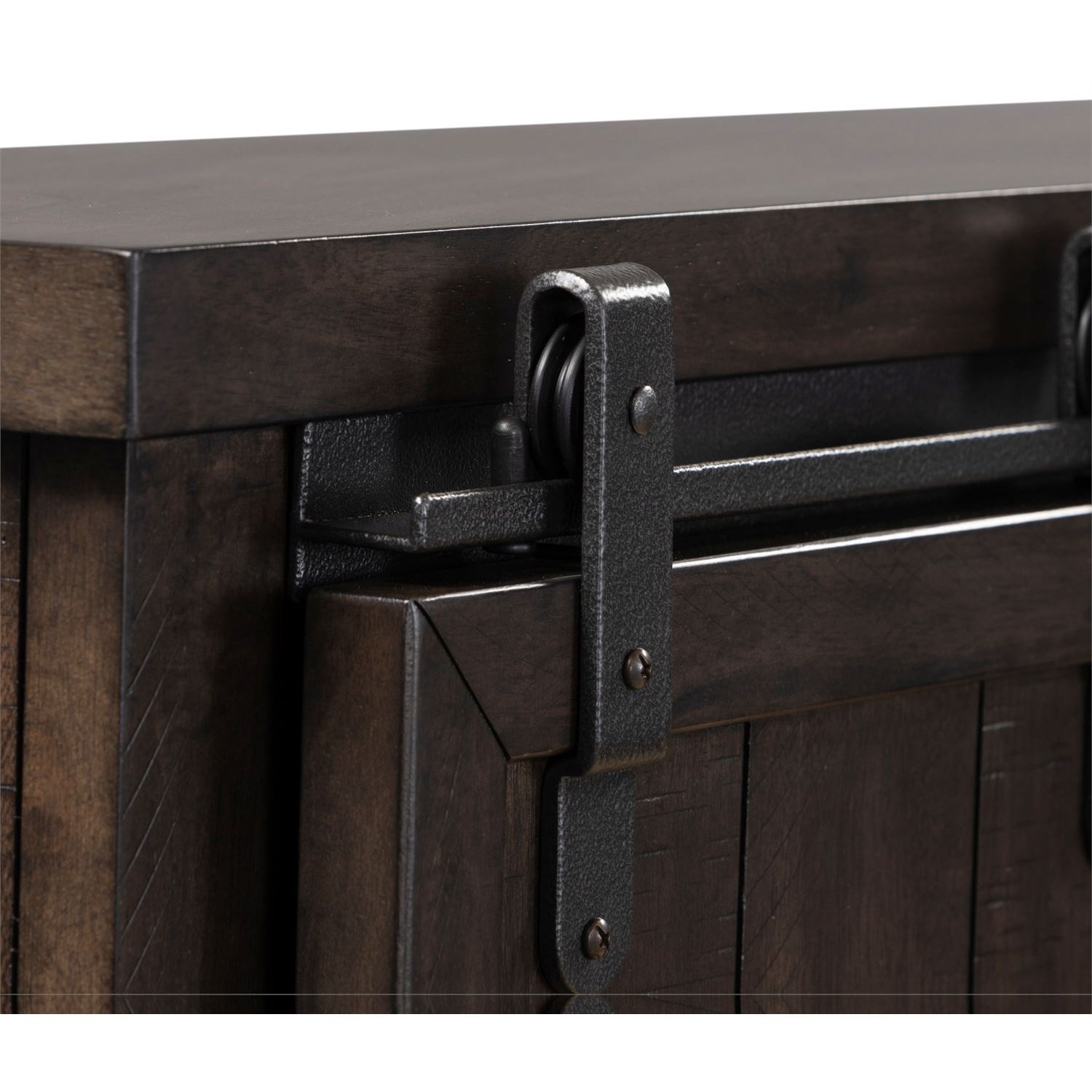 Liberty Furniture Thornwood Hills Rustic Queen Bookcase Bed with